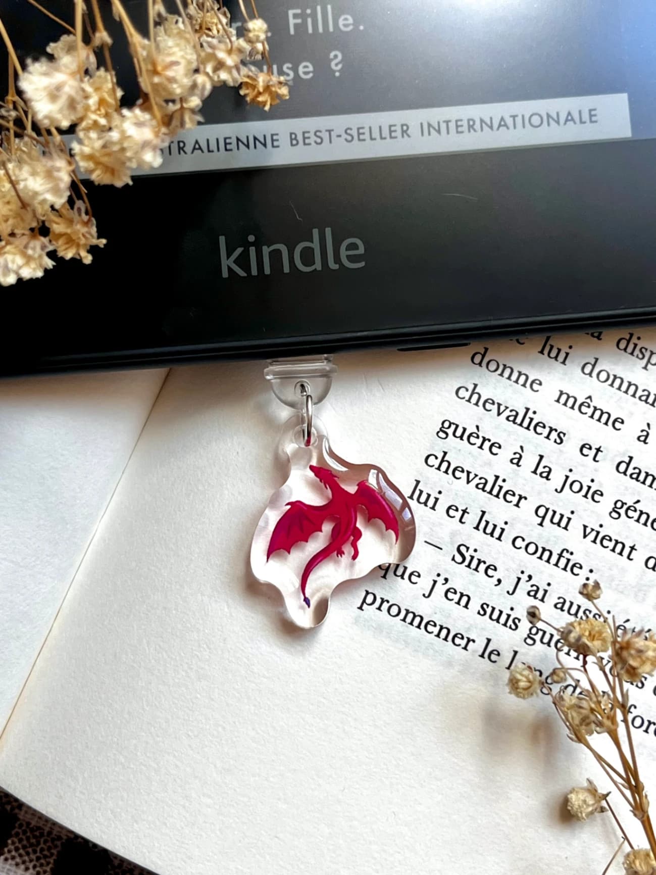 Charms anti poussière - Dragon